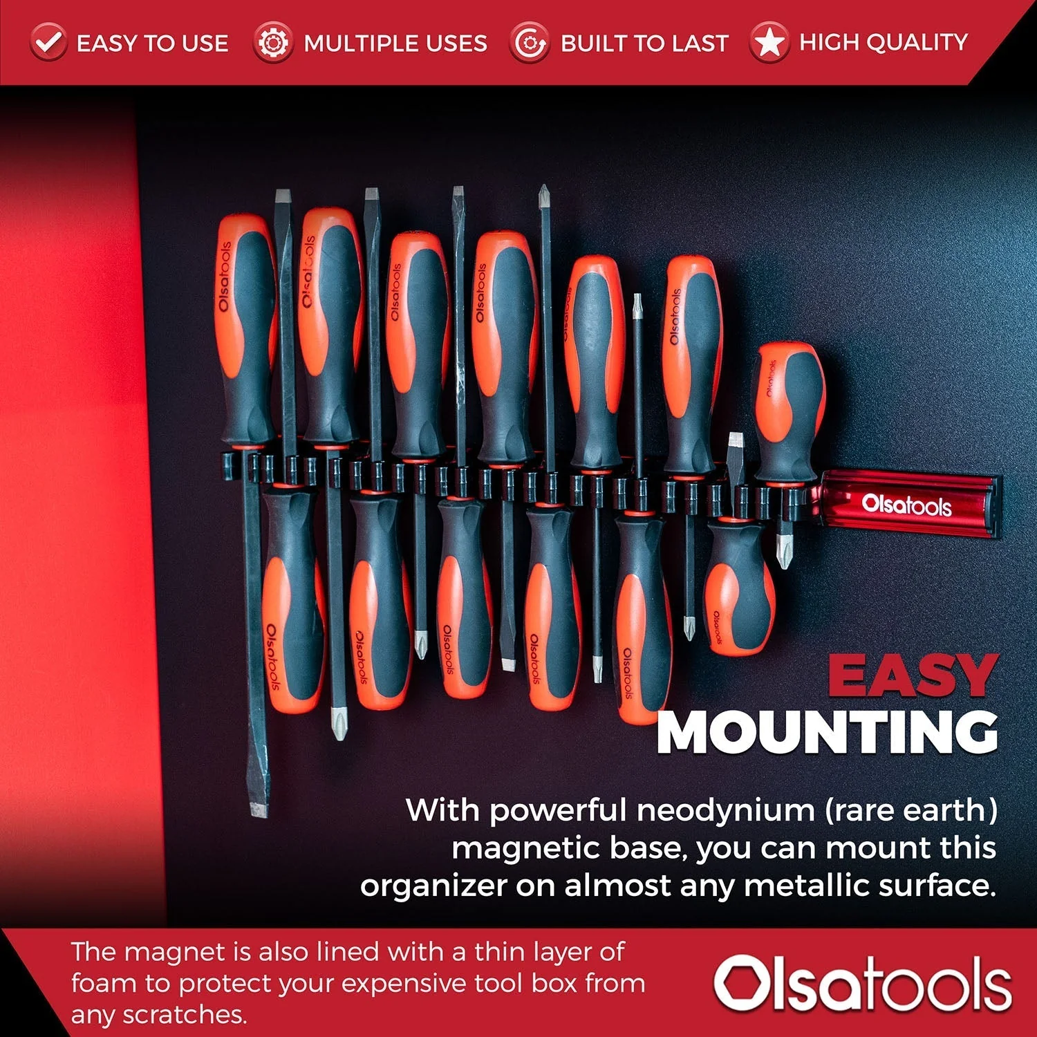 Magnetic Screwdriver Organizer - Image 46
