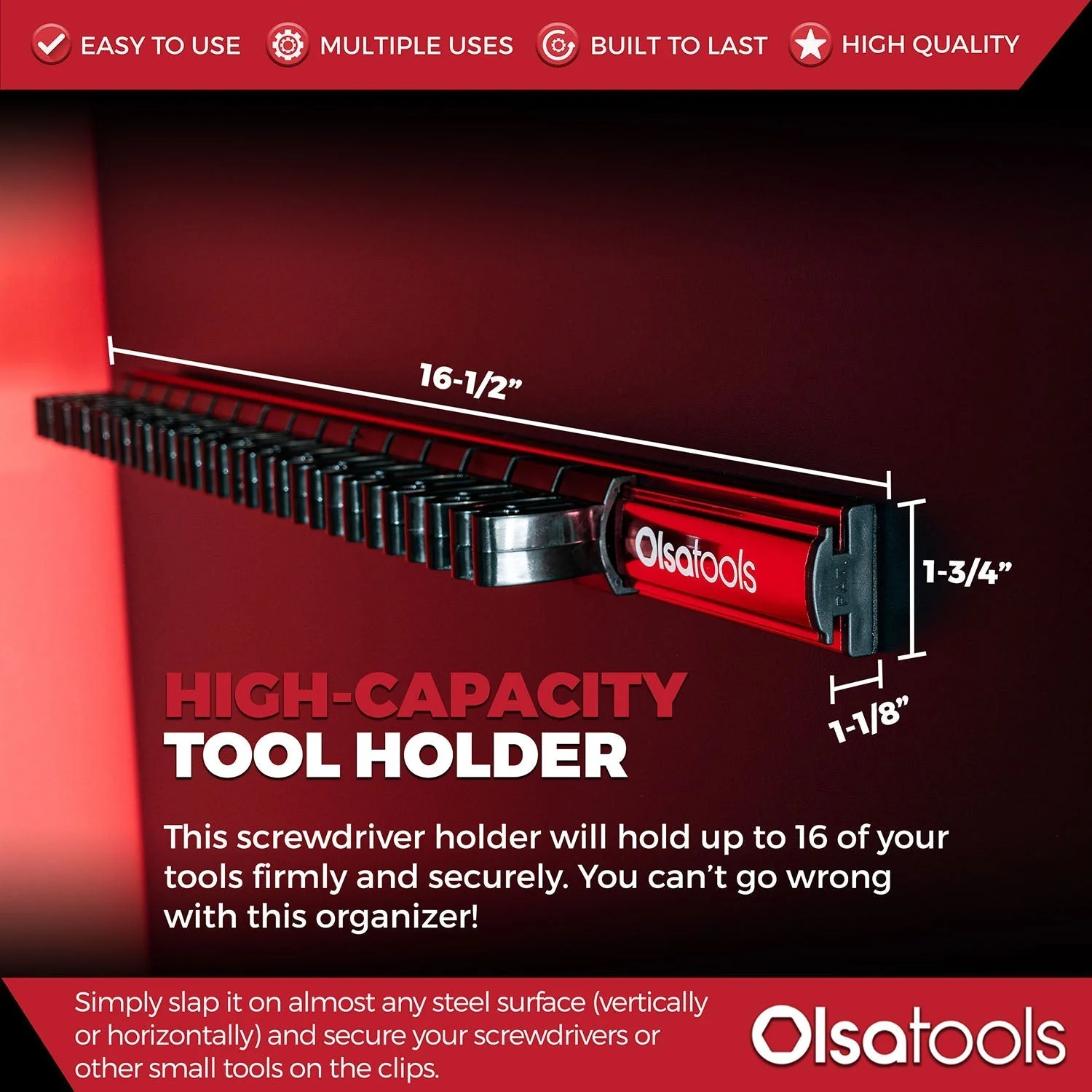 Magnetic Screwdriver Organizer - Image 48