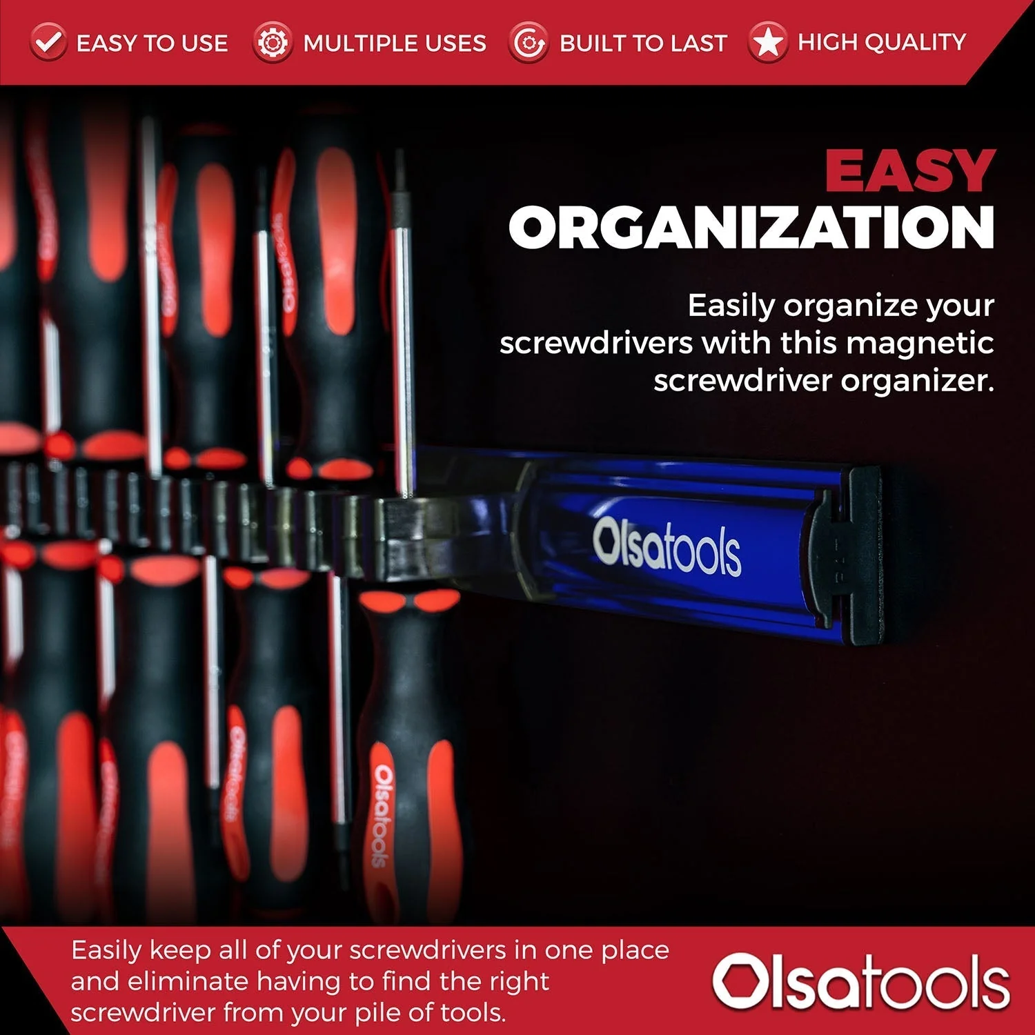 Magnetic Screwdriver Organizer - Image 50