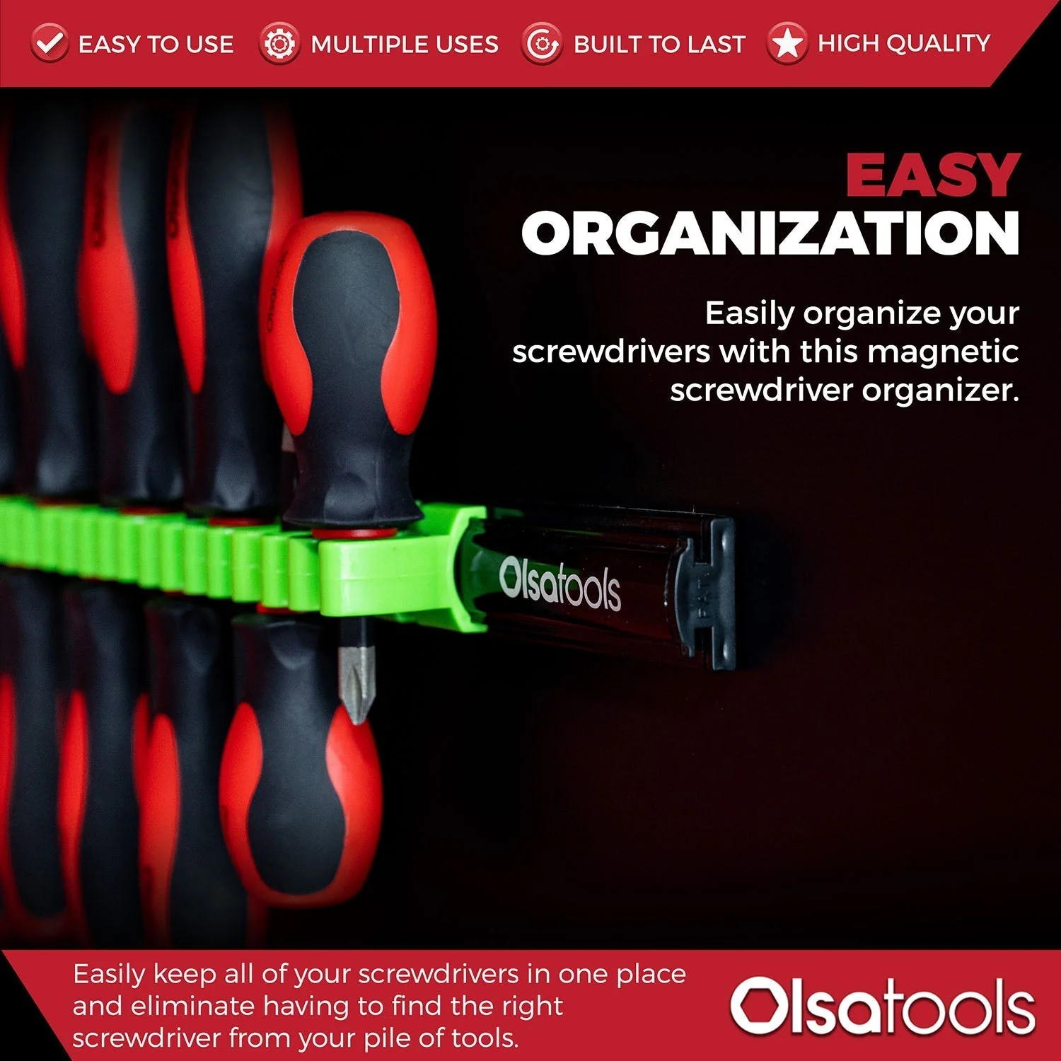 Magnetic Screwdriver Organizer - Image 56