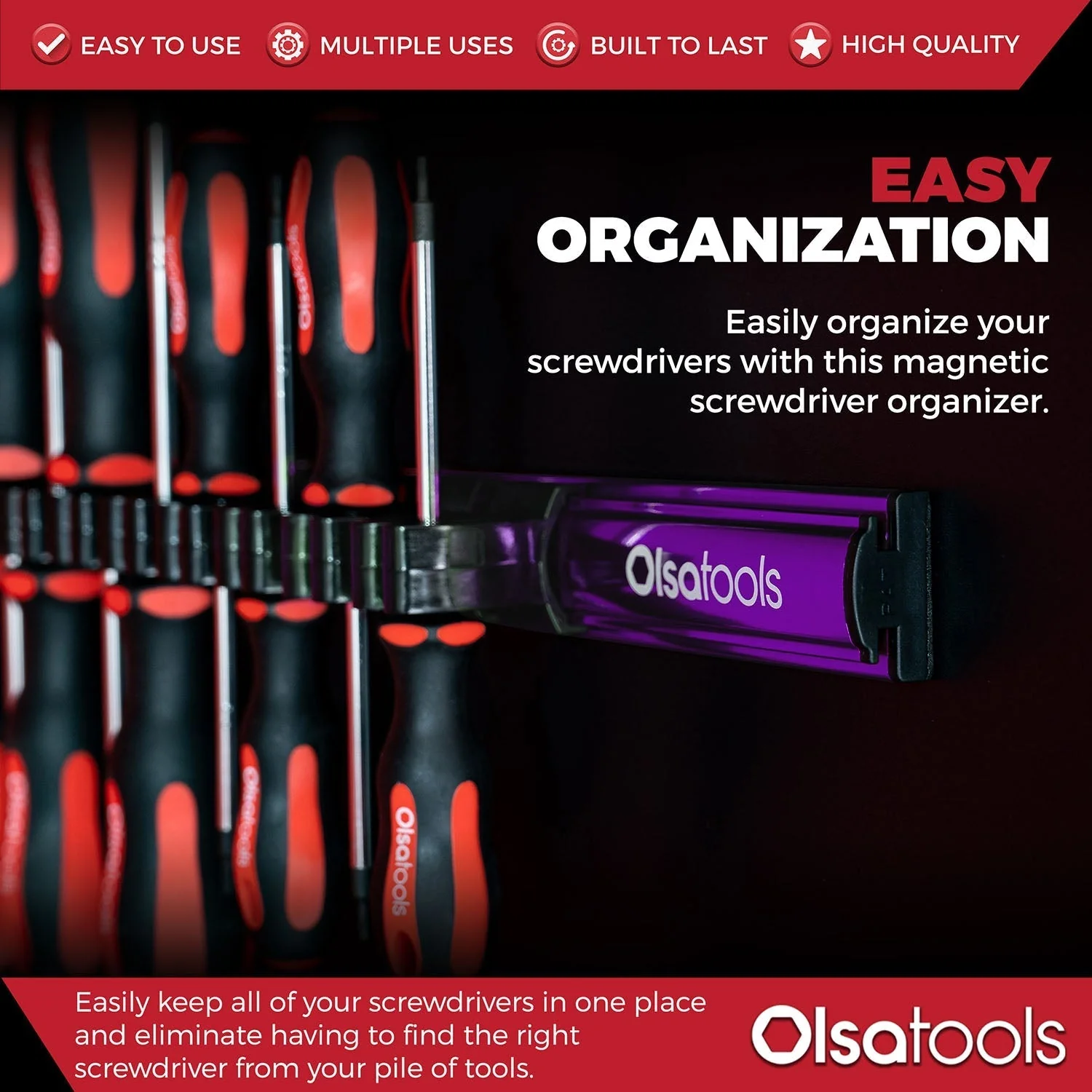 Magnetic Screwdriver Organizer - Image 71