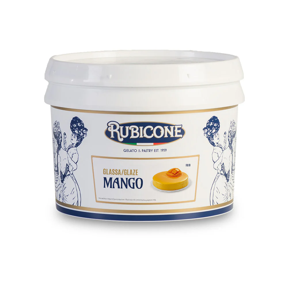 Mango Mirror Glaze - 3.5 KG Bucket - Bakery and Pastry - Rubicone Canada - Ships Free Within Canada on Orders Above CAD $199 - Image 2