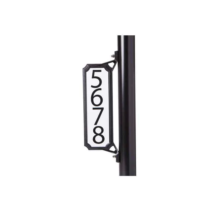Architectural Mailboxes Black Plastic Manhattan Mailbox Name/Address Kit - Image 2