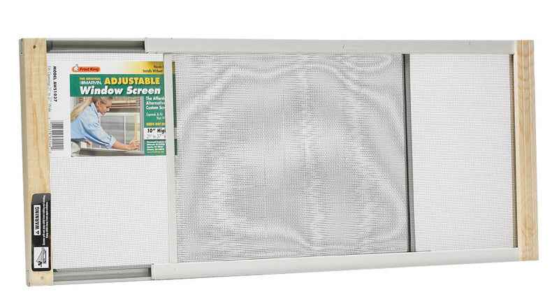 Frost King 21 To 37 in. W Steel Adjustable Window Screen (Pack of 12) - Image 2