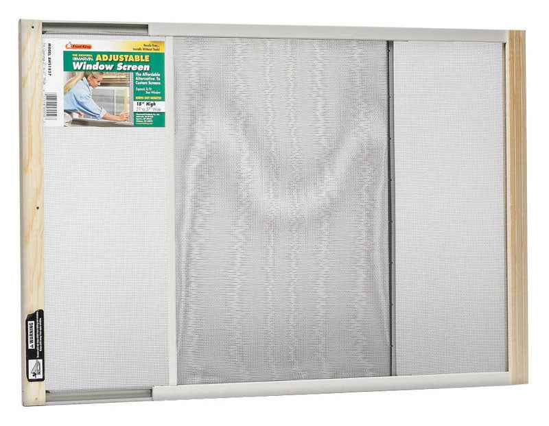 Frost King 21 To 37 in. W Steel Adjustable Window Screen (Pack of 12) - Image 2