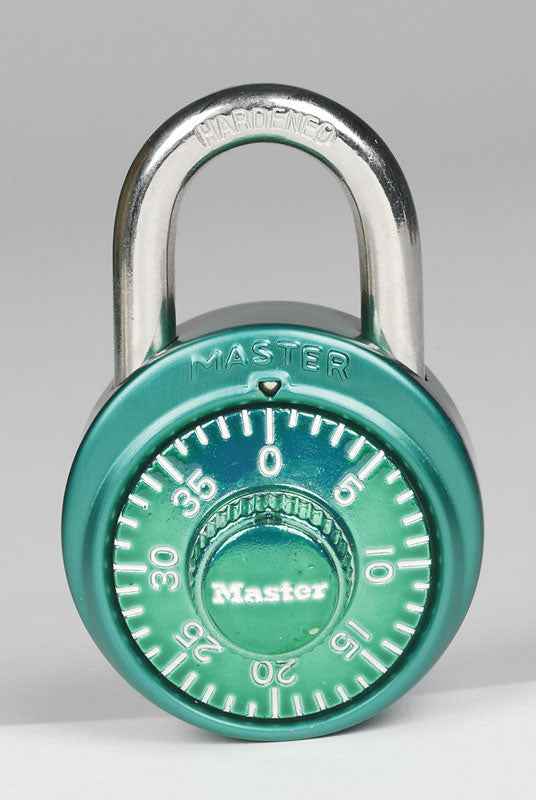 Master Lock 2 in. H x 7/8 in. W x 1-7/8 in. L Steel 3-Digit Combination Padlock 1 pk (Pack of 4) - Image 5