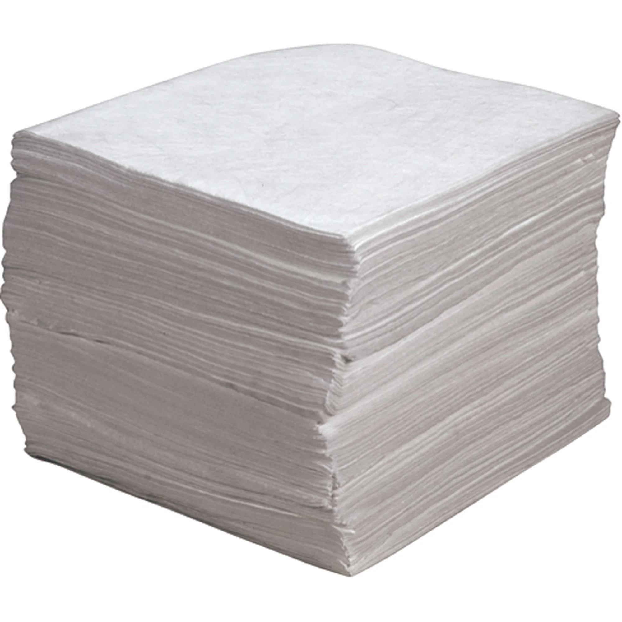 Premium Meltblown Sorbent Pads, Oil Only, 15" x 17", 30 gal. Absorbancy