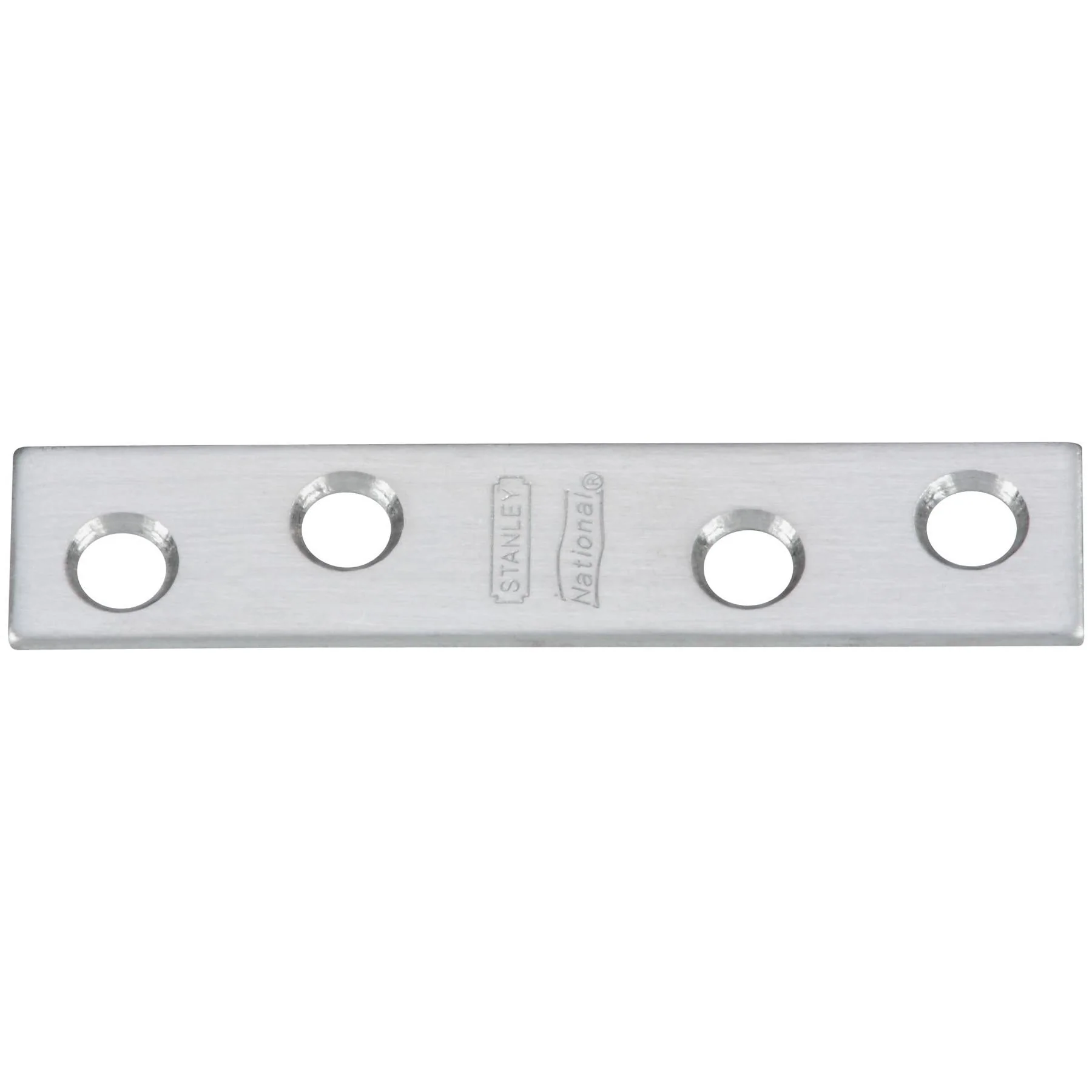National Hardware 5/8 in. W X 3 in. L Satin Stainless Steel Mending Brace - Image 2