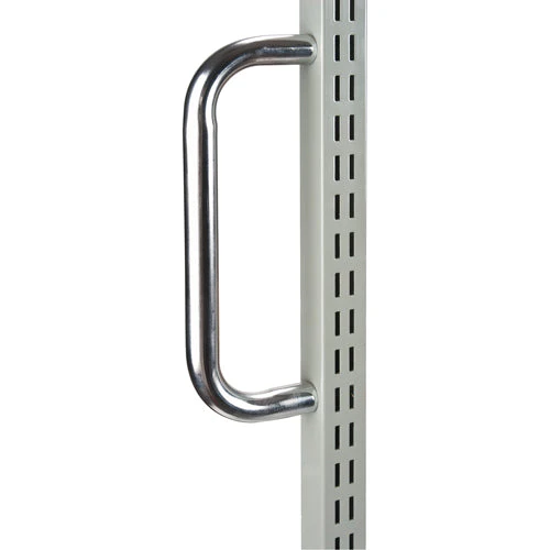 Mobile Tilt Bin Rack - Cart Only, Double-sided, 26-1/4" W x 22" D x 57-1/2" H - Image 4