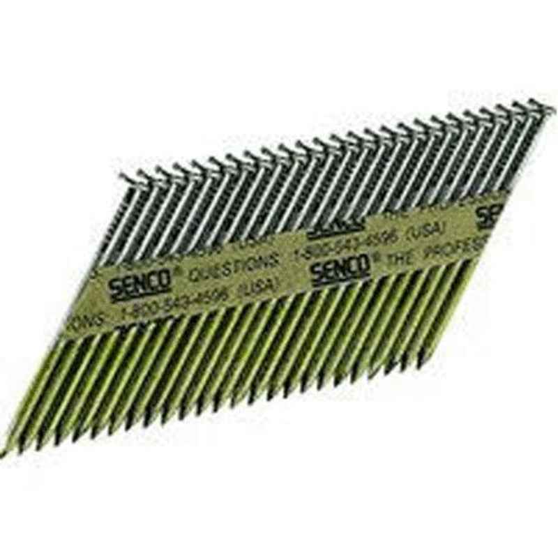Senco 3-1/2 in. L X 16 Ga. Angled Strip Bright Framing Nails 34 deg 2,500 pk