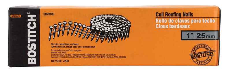 Nail Coil Roof 1" Bx7200 - Image 2