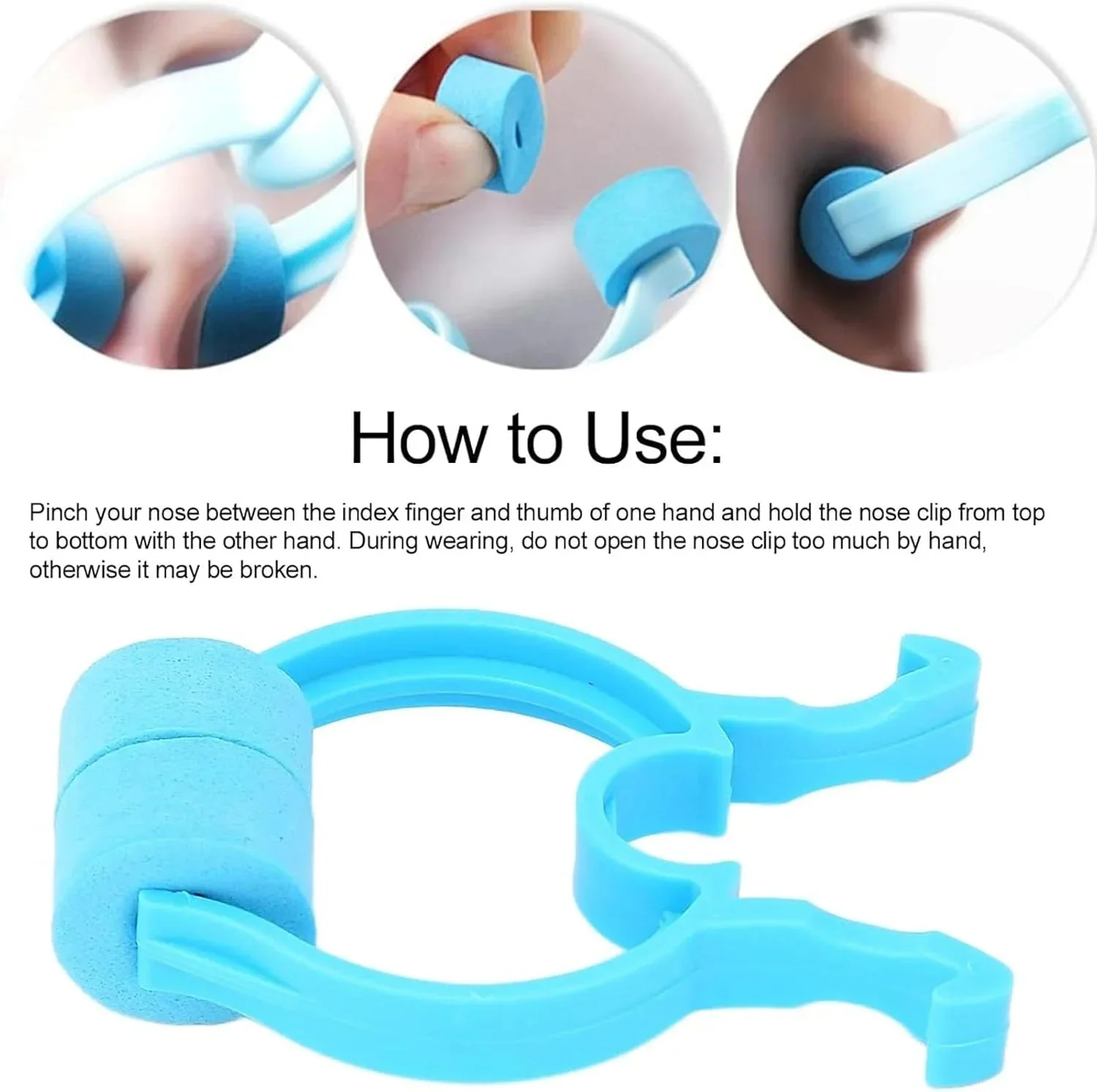 Nasal Clamp for Nosebleeds, Single-Use Nose Bleed Stopper - Image 2