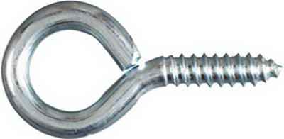 National Hardware 0.08 in. D X 1-1/16 in. L Zinc-Plated Steel Screw Eye 5 lb. cap. 12 pk - Image 2