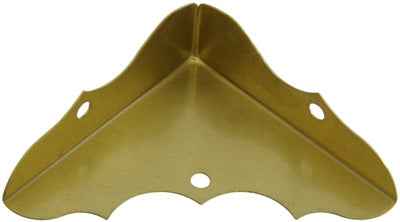 National Hardware 5/8 in. H X 1-3/4 in. W X 0.02 in. D Brass-Plated Solid Brass Inside Decorative Co - Image 2