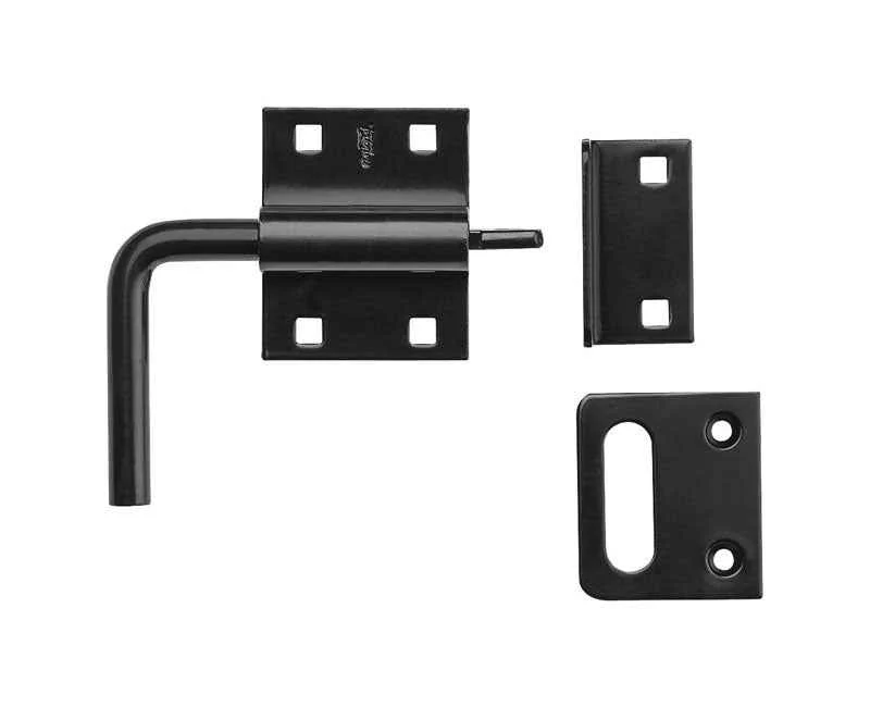 National Hardware 1.31 in. H X 5.5 in. W X 4.09 in. L Steel Slide-Action Slide Bolt Gate Latch - Image 2