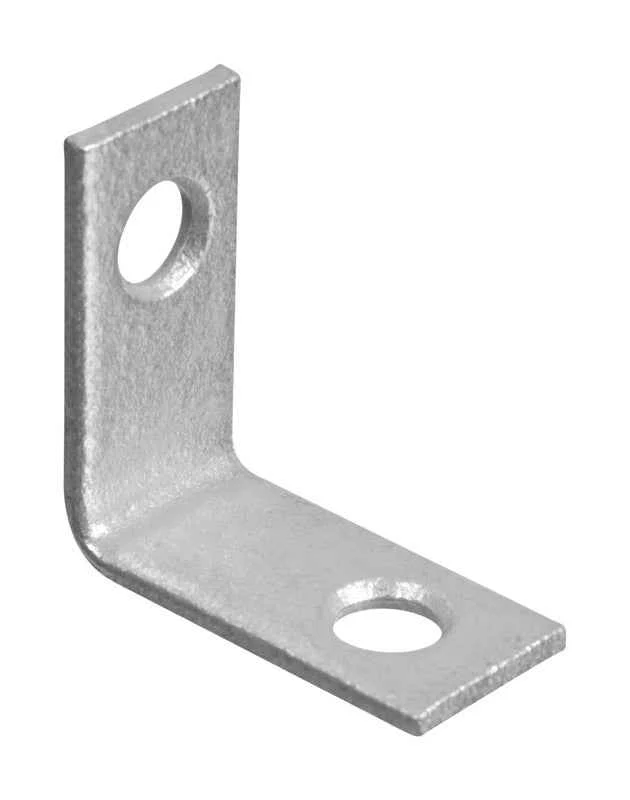 National Hardware 1 in. H X 0.5 in. W X 0.07 in. D Galvanized Steel Inside Corner Brace - Image 2