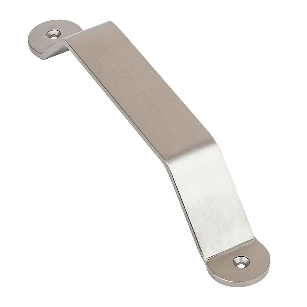 National Hardware 10 in. L Satin Nickel Silver Steel Pull Bar - Image 3