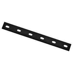 National Hardware 14 in. H X 1/8 in. W X 1.5 in. L Black Carbon Steel Mending Plate - Image 2
