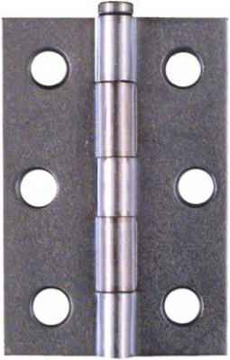 National Hardware 2-1/2 in. L Zinc-Plated Narrow Hinge 2 pk - Image 3