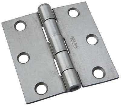 National Hardware 2.5 in. L Silver Broad Hinge 1 pk - Image 2
