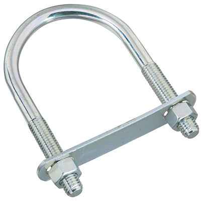 National Hardware 3 in. W x 5-1/2 in. L Coarse Zinc-Plated Steel U-Bolt - Image 2