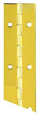 National Hardware 30 in. L Brass Continuous Hinge 1 pk - Image 3