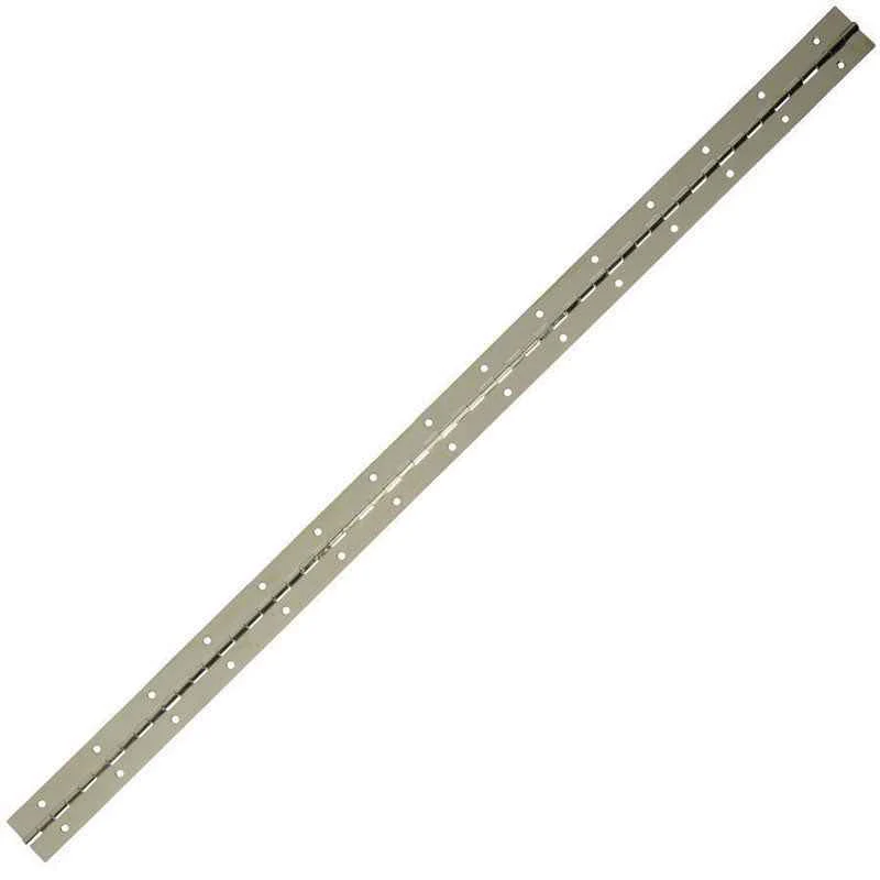 National Hardware 30 in. L Nickel Continuous Hinge 1 pk - Image 4