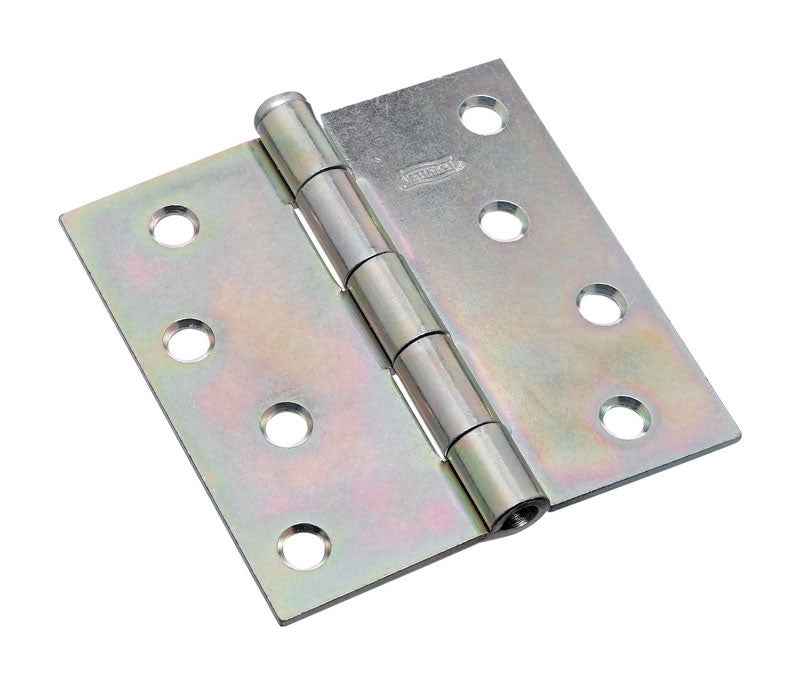 National Hardware 4 in. L Zinc-Plated Broad Hinge 1 pk - Image 3