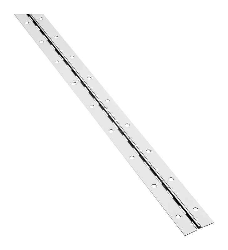 National Hardware 48 in. L Nickel Continuous Hinge 1 pk - Image 2