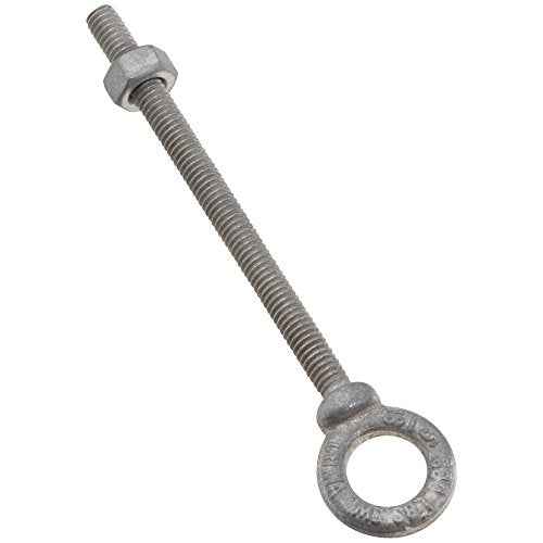National Hardware 5/16 in. X 4-1/4 in. L Galvanized Forged Steel Eyebolt Nut Included - Image 2