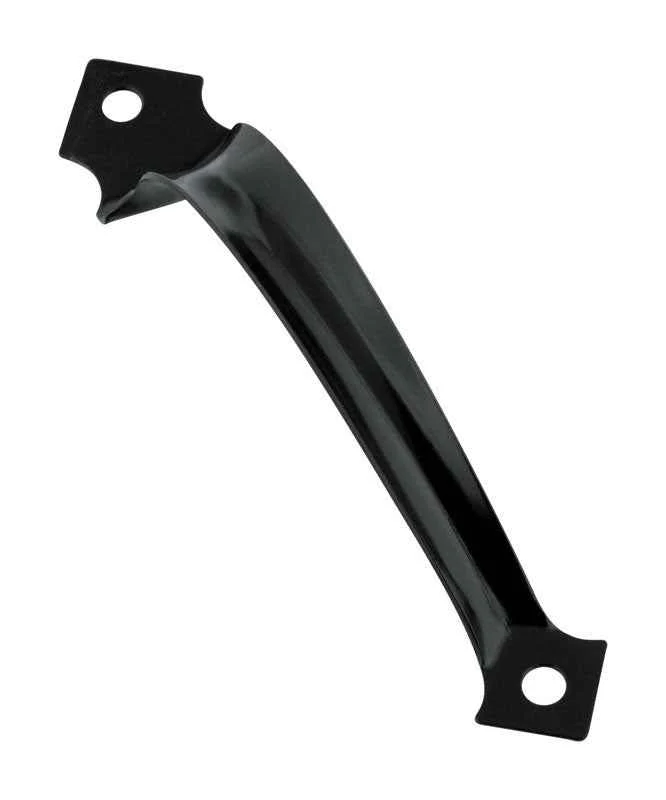 National Hardware 6-1/2 in. L Black Steel Ornamental Gate Pull - Image 3