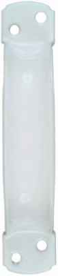National Hardware 6-3/4 in. L Vinyl Coated White Steel Door Pull - Image 2