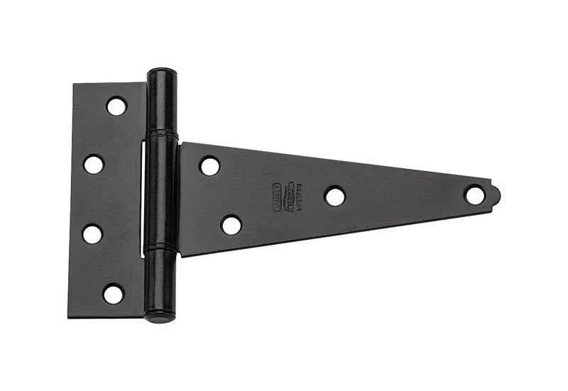 National Hardware 6 in. L Black Extra Heavy Duty T-Hinge 2 pk - Image 2