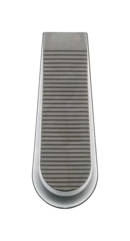 National Hardware 6 in. L Rubber Gray Wedge Door Stop Mounts to floor - Image 3