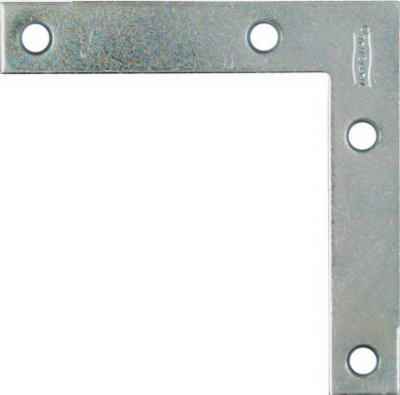 National Hardware 3-1/2 in. H X 5/8 in. W X 0.07 in. D Zinc-Plated Steel Outside Corner Brace - Image 2
