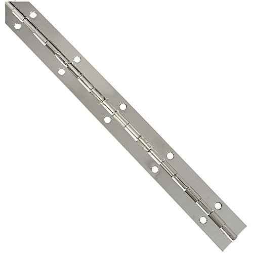 National Hardware 12 in. L Nickel Continuous Hinge 1 pk - Image 3