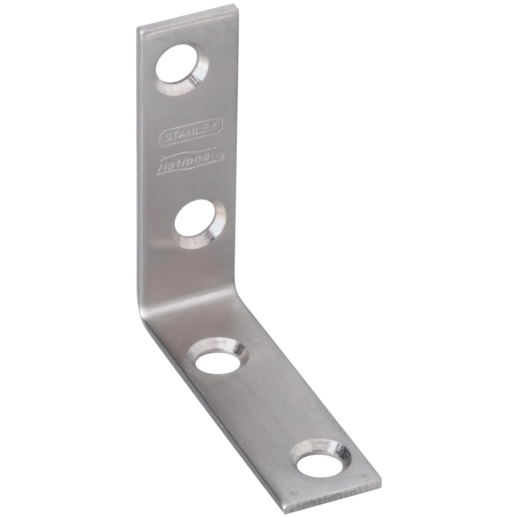 National Hardware 2 in. H X 5/8 in. W Stainless Steel Inside Corner Brace - Image 3