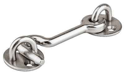 National Hardware Satin Nickel Silver Steel Door Latch 1 pk - Image 3