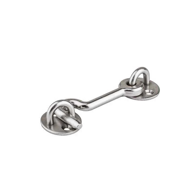 National Hardware Satin Nickel Silver Steel Door Latch 1 pk - Image 3
