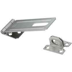 National Hardware Stainless Steel 4-1/2 in. L Safety Hasp 1 pk - Image 3