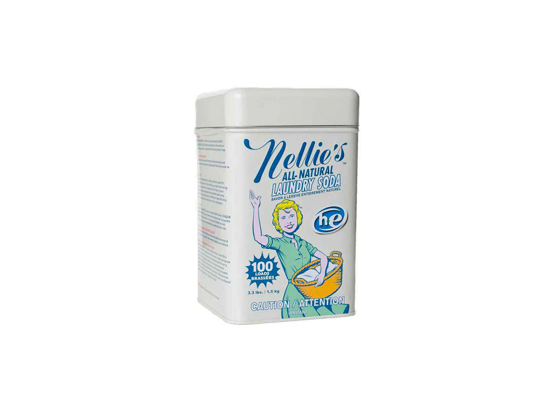 Nellie's Laundry Soda, 100 load tin - Image 2