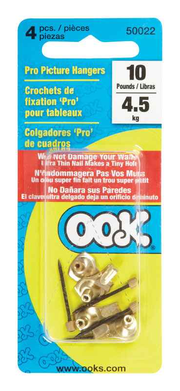 Ook Professional Picture Hanger 10 lb 4 pk - Image 2
