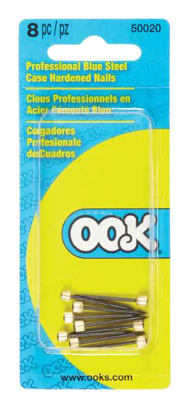 Hillman OOK Case Hardened Professional Picture Hanging Nails 1 lb 8 pk - Image 2