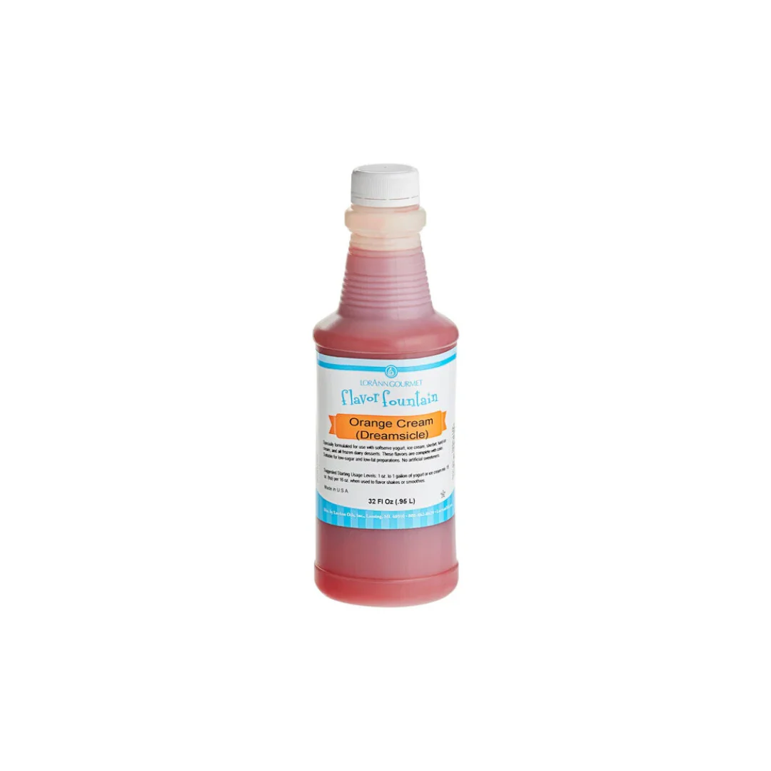 Orange Cream (also known as Dreamsicle or Creamsicle) Flavor - 4 oz. - 32 oz. - Ice Cream and Beverage Flavors - LorAnn Oils - Canadian Distribution - Ships Free Within Canada on Orders Above CAD $199 - Image 2