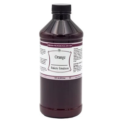 Orange (Natural) Bakery Emulsion - 4 oz. - 16 oz. - 1 Gallon - 5 Gallons - Bakery Emulsions Canada - Ships Free Within Canada on Orders Above CAD $199 - Image 2