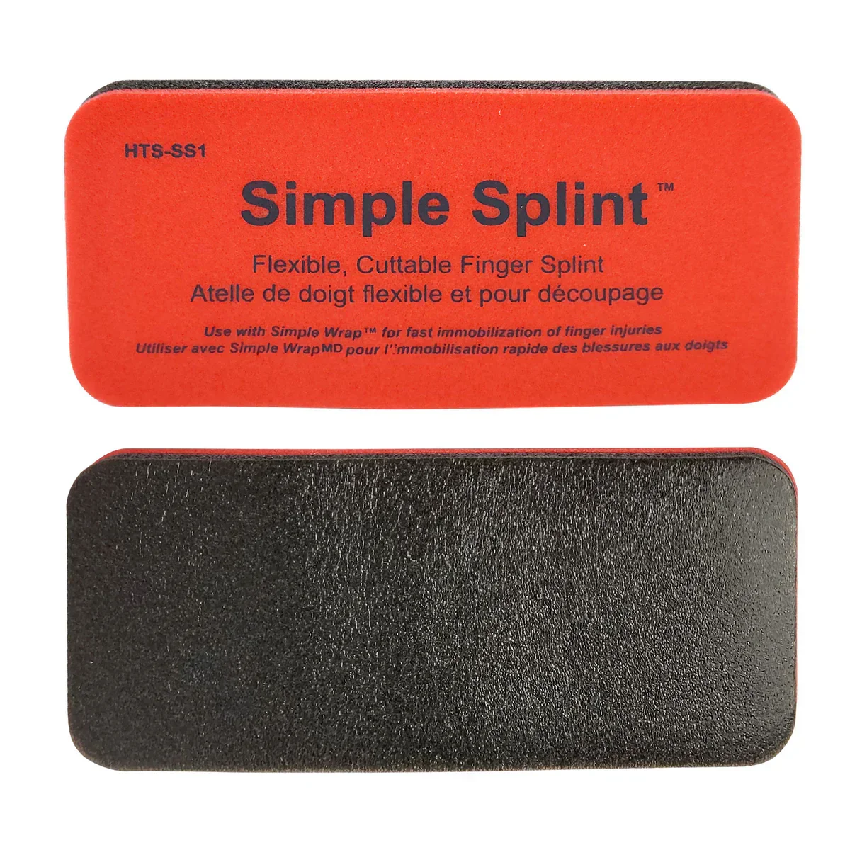 Padded Aluminum Malleable Foam Splint, 4.25” x 2”, Finger Splint