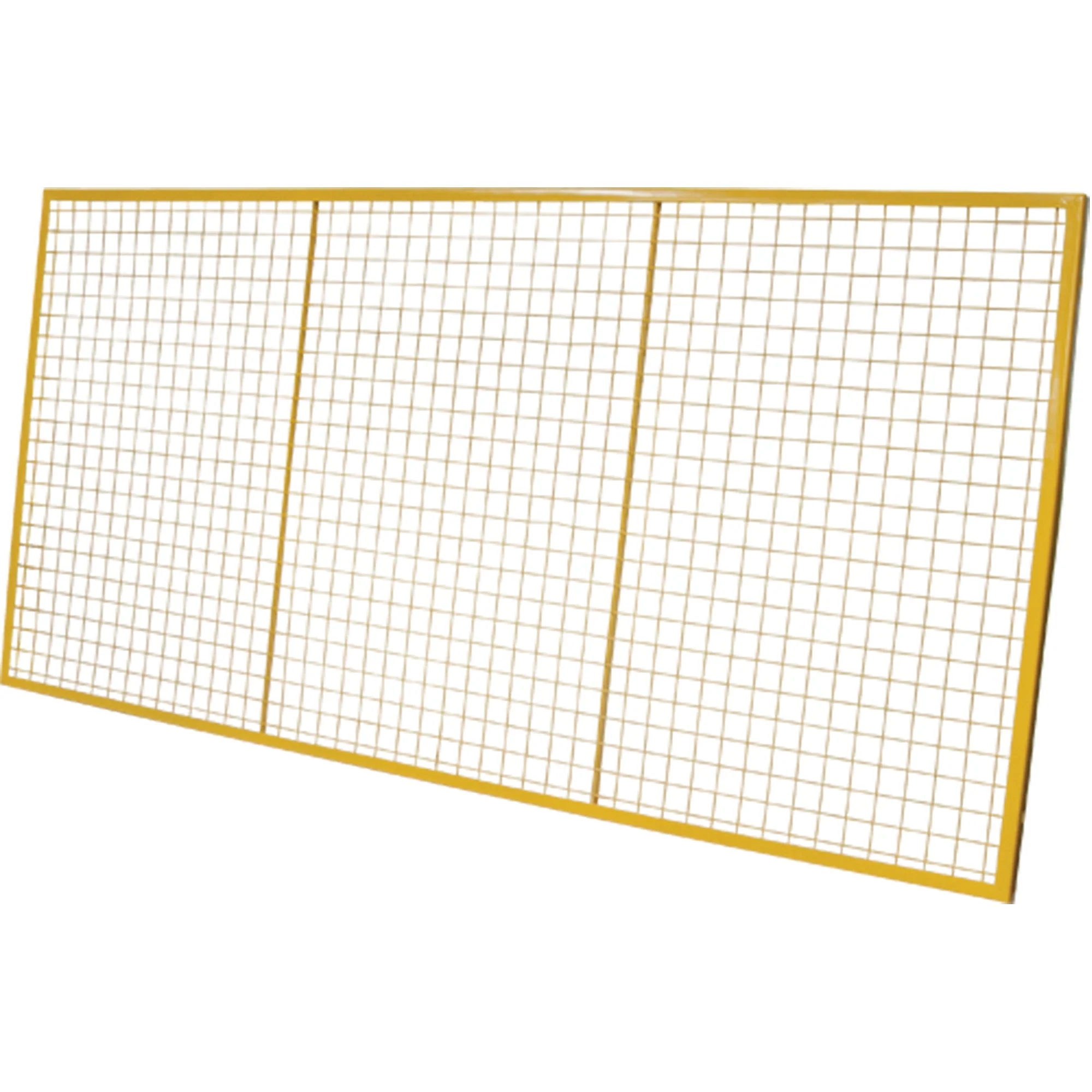 Pallet Back Rack Guards, 132" W x 48" H, 12" Brackets