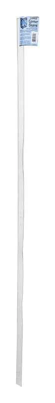 Palm Beach Plastics Cs2142s 4' 1-1/8 X 4' Clear Nail-On Corner Guards