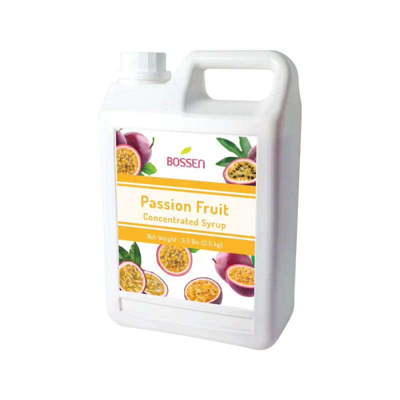 Passion Fruit | Multi-Use | Bubble Tea Syrup | Fruit Puree | Fruit Smoothie/Slush Mix | Foodservice Canada | Ships Free Within Canada on Orders Above CAD $199