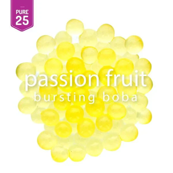 Passionfruit Bursting Boba Pure25 - Popping Boba - Bossen - Canada - Ships Free Within Canada on Orders Above CAD $199 - Image 2